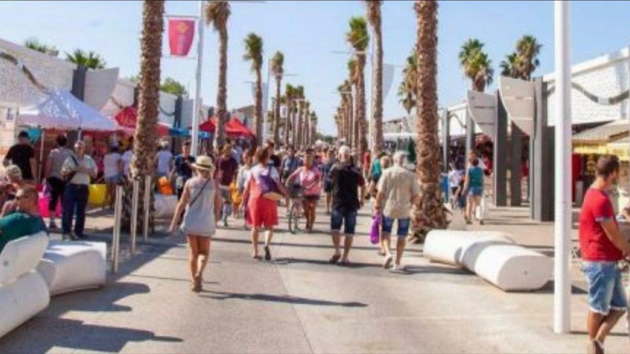 Vias Plage : Residence Securisee Bord De Mer Экстерьер фото